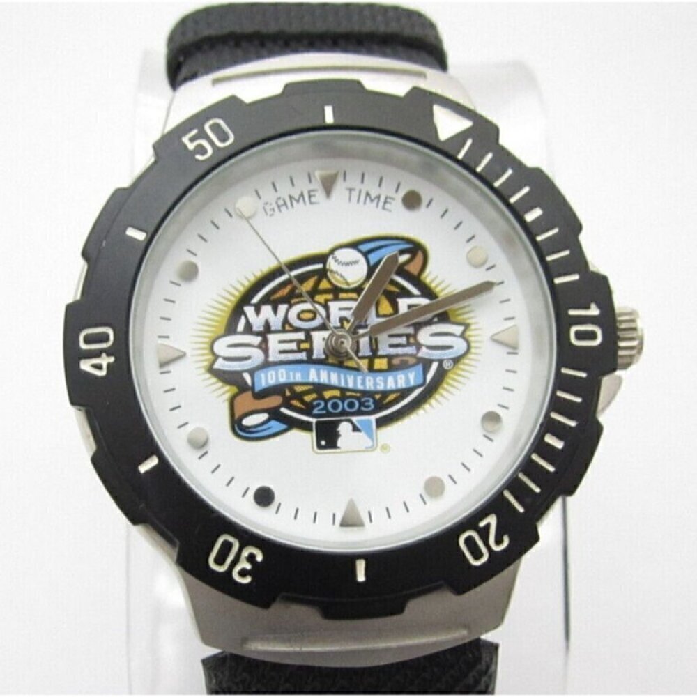 Men 2003 Game Time Agent‎ Series 100th Anniversary 38mm W. Series Watch (G646)